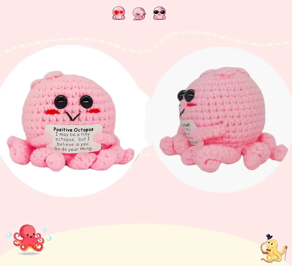 Positive Energy Handmade Wool Crochet Figures