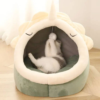 Dino Nook with Play Buddy For Cats 🦖 Dino Nook with Play Buddy: The Ultimate Cozy Pet Cave! 🦖 Give your pet a comfy, playful retreat with the Dino Nook! $35.17 Kind Nest