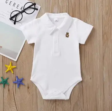 Newborn Baby Romper – Soft & Stylish Keep your baby cool and comfy in our newborn romper, crafted for boys and girls with soft, breathable fabric and classic style. Perfect for warm days! $20.25 Kind Nest