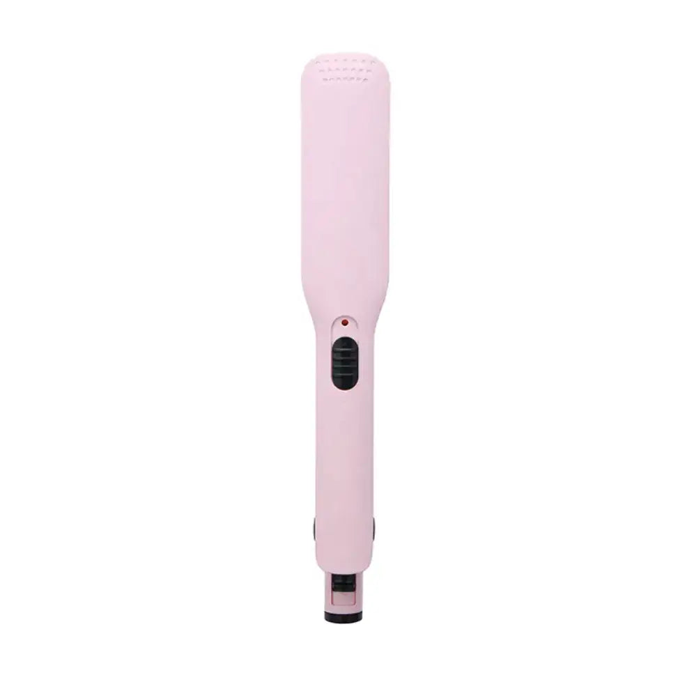 Hair Curler And Straightener Dual-use Electric Hair Straightener Introducing the Dual-Use Electric Hair Curler and Straightener, the ultimate styling tool designed for versatility and convenience. Whether you want sleek, straight locks or beautiful, bounc