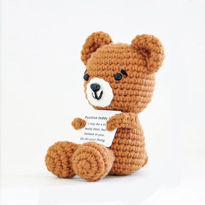 Positive Energy Handmade Wool Crochet Figures