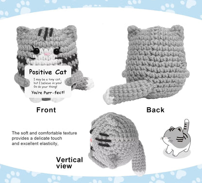 Positive Energy Handmade Wool Crochet Figures