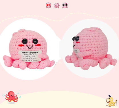 Positive Energy Handmade Wool Crochet Figures