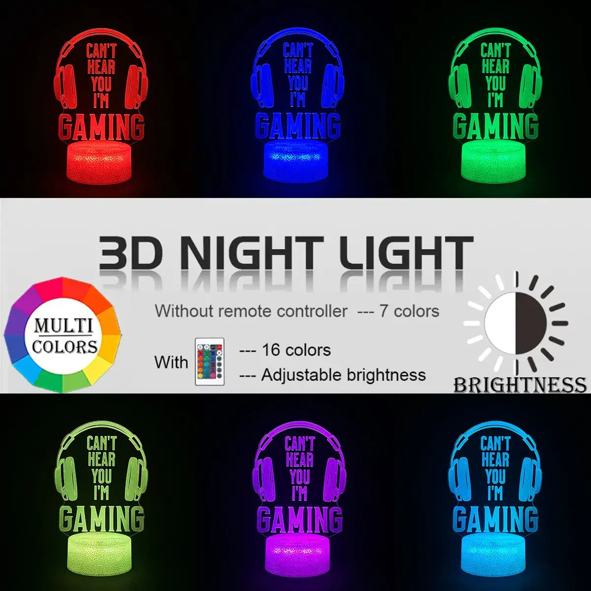 3D LED Gaming RGB Lamp – Ultimate Lighting for Gamers Enhance your gaming setup with the 3D LED RGB Lamp! Designed to boost ambiance and style, it’s the perfect accessory for every gaming enthusiast. $33.50 Kind Nest