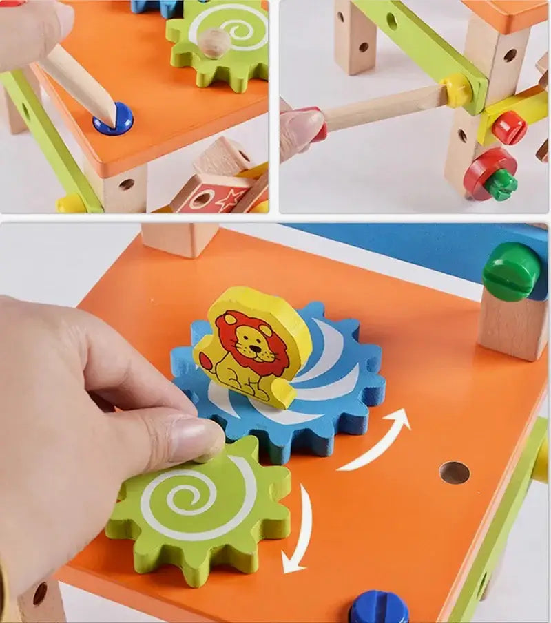 Chaise Montessori Discover the World of DIY with the "BricoKid" Montessori Chair - Awakening, Creativity, and Learning for Young Builders!Imagination and dexterity lie at the heart of play with our "BricoKid" Montessori Chair. This educational game, desig